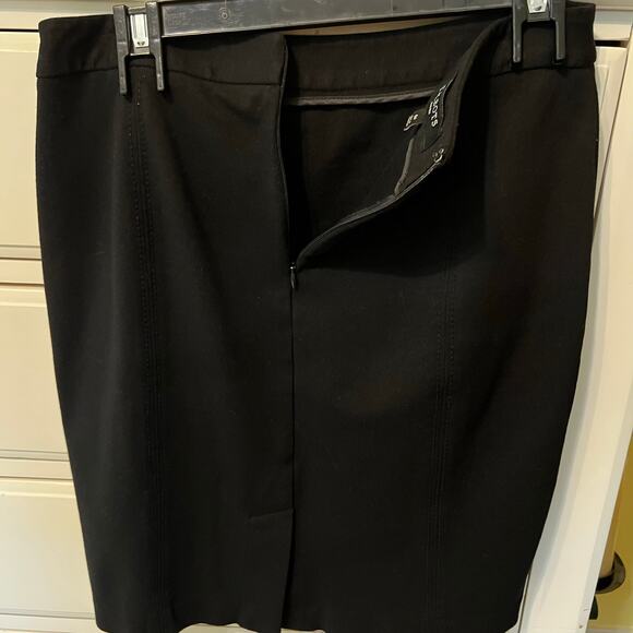 Talbots Petites Black Pencil Skirt Size 6P Officecore Corpcore Office Siren - Picture 4 of 6